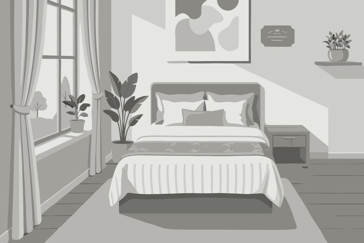Habitación Doble Estándar con 2 camas grandes